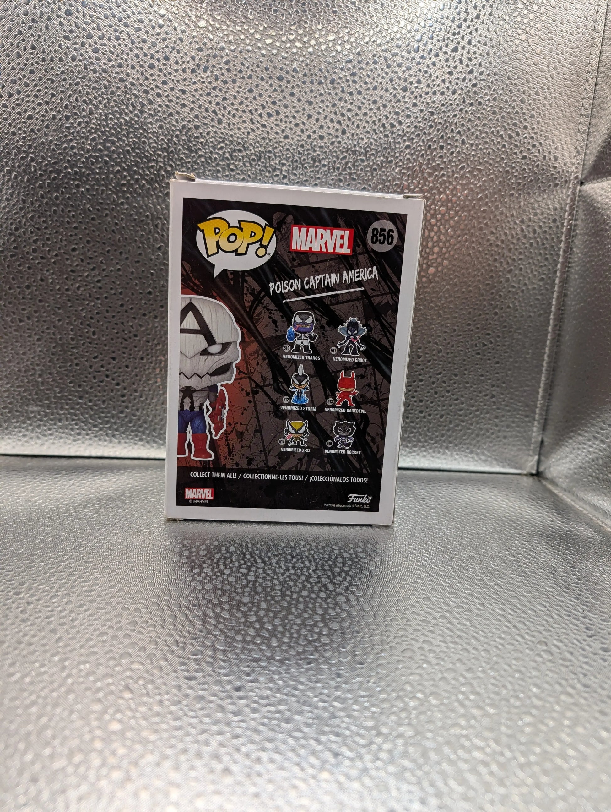 FUNKO Pop Vinyl Poison Captain America #856 FRENLY BRICKS - Open 7 Days