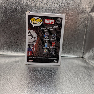 FUNKO Pop Vinyl Poison Captain America #856 FRENLY BRICKS - Open 7 Days