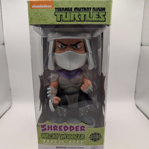 Teenage Mutant Ninja Turtles Shredder Wacky Wobbler RARE 2014 vintage MIB FRENLY BRICKS - Open 7 Days