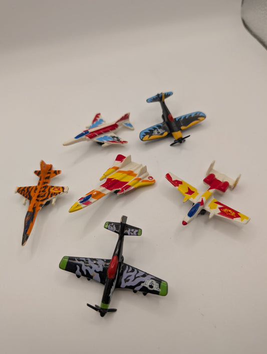 Vintage 1988 Matchbox Ring Raiders Skull Squadron Micro Machine Toy Airplanes LOT FRENLY BRICKS - Open 7 Days