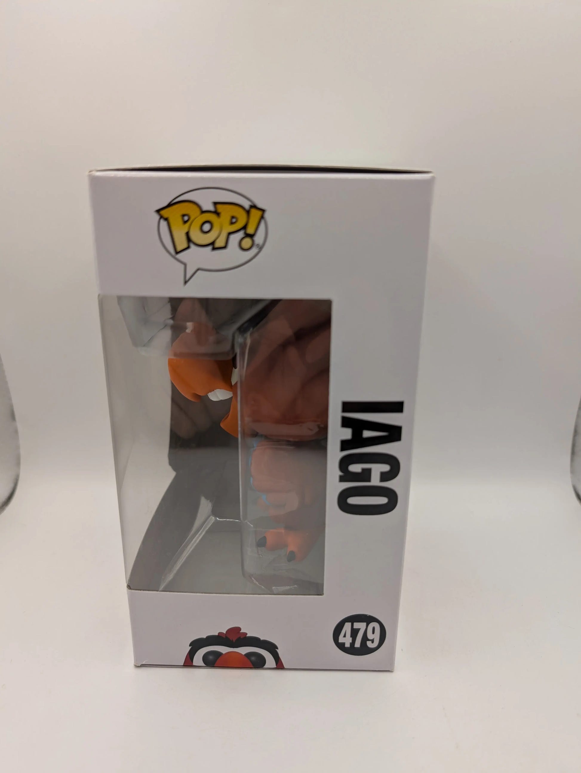 IAGO #479 FUNKO POP VINYL FIGURE DISNEY ALADDIN FRENLY BRICKS - Open 7 Days image 4