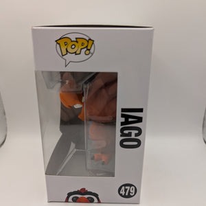 IAGO #479 FUNKO POP VINYL FIGURE DISNEY ALADDIN FRENLY BRICKS - Open 7 Days