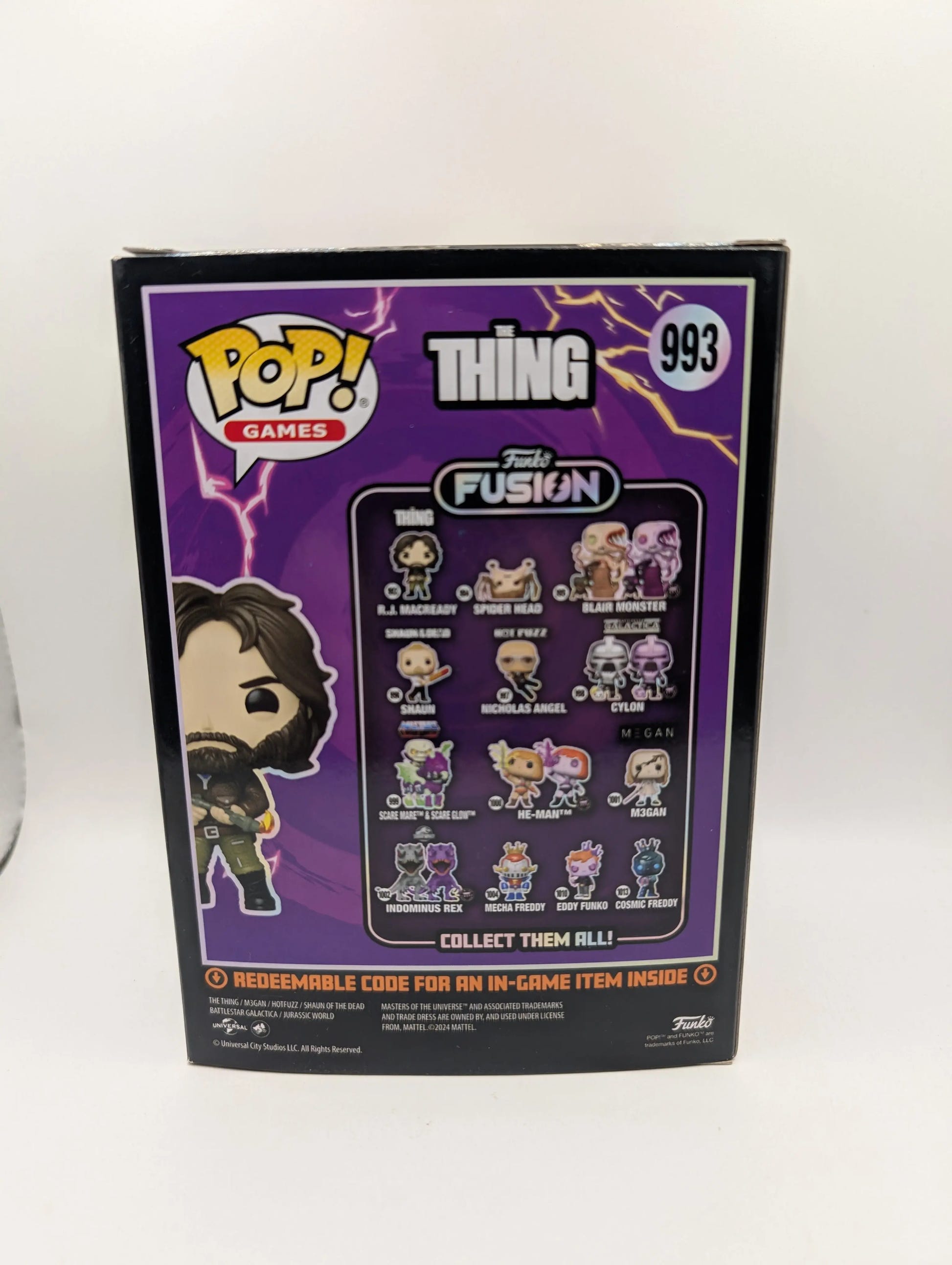Funko Pop! Games R.J. Macready # 993 The Thing Funko Fusion Vinyl Figure FRENLY BRICKS - Open 7 Days image 4