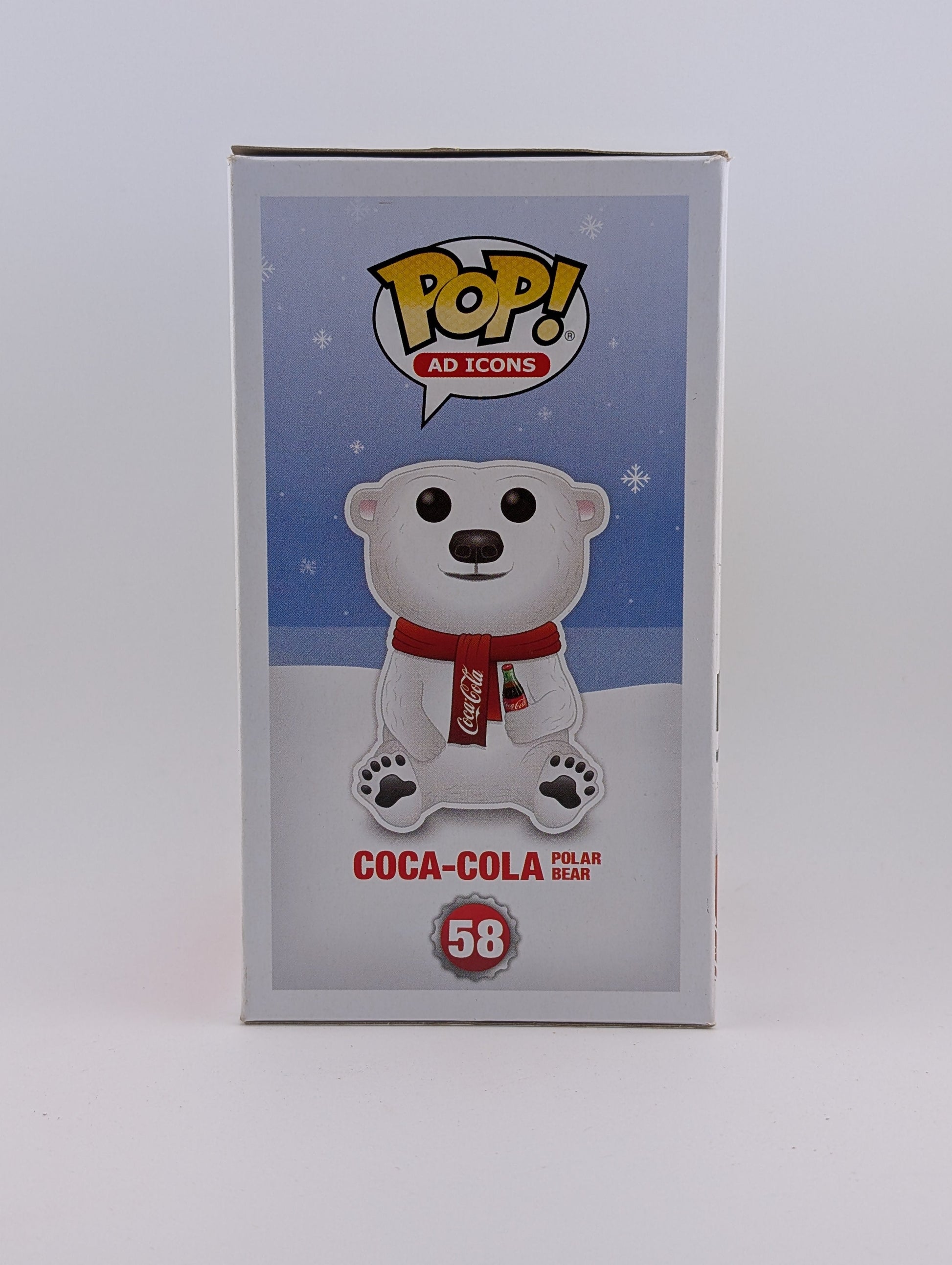 Funko POP! Ad Icons Coca-Cola #58 Coca-Cola Polar Bear Vinyl Collectable Rare FRENLY BRICKS - Open 7 Days