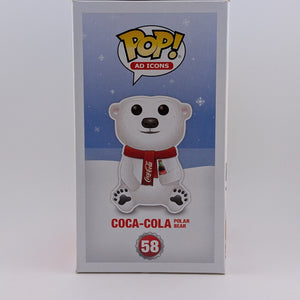 Funko POP! Ad Icons Coca-Cola #58 Coca-Cola Polar Bear Vinyl Collectable Rare FRENLY BRICKS - Open 7 Days