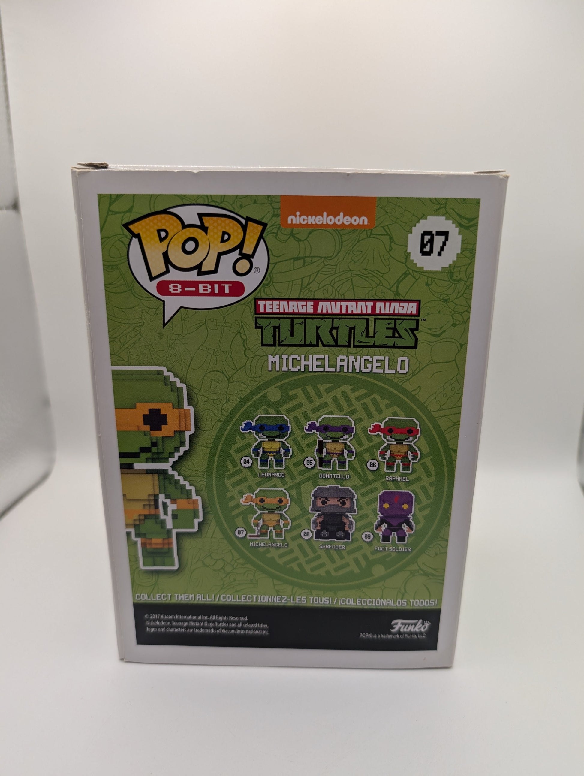 8-Bit Funko Pop - Michelangelo - Teenage Mutant Ninja Turtles - No. 07 - FRENLY BRICKS - Open 7 Days