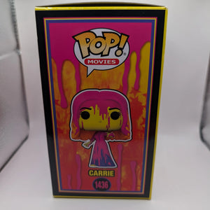 Funko Pop Movies #1436 - Carrie Exclusive - Bloody - Black Light FRENLY BRICKS - Open 7 Days