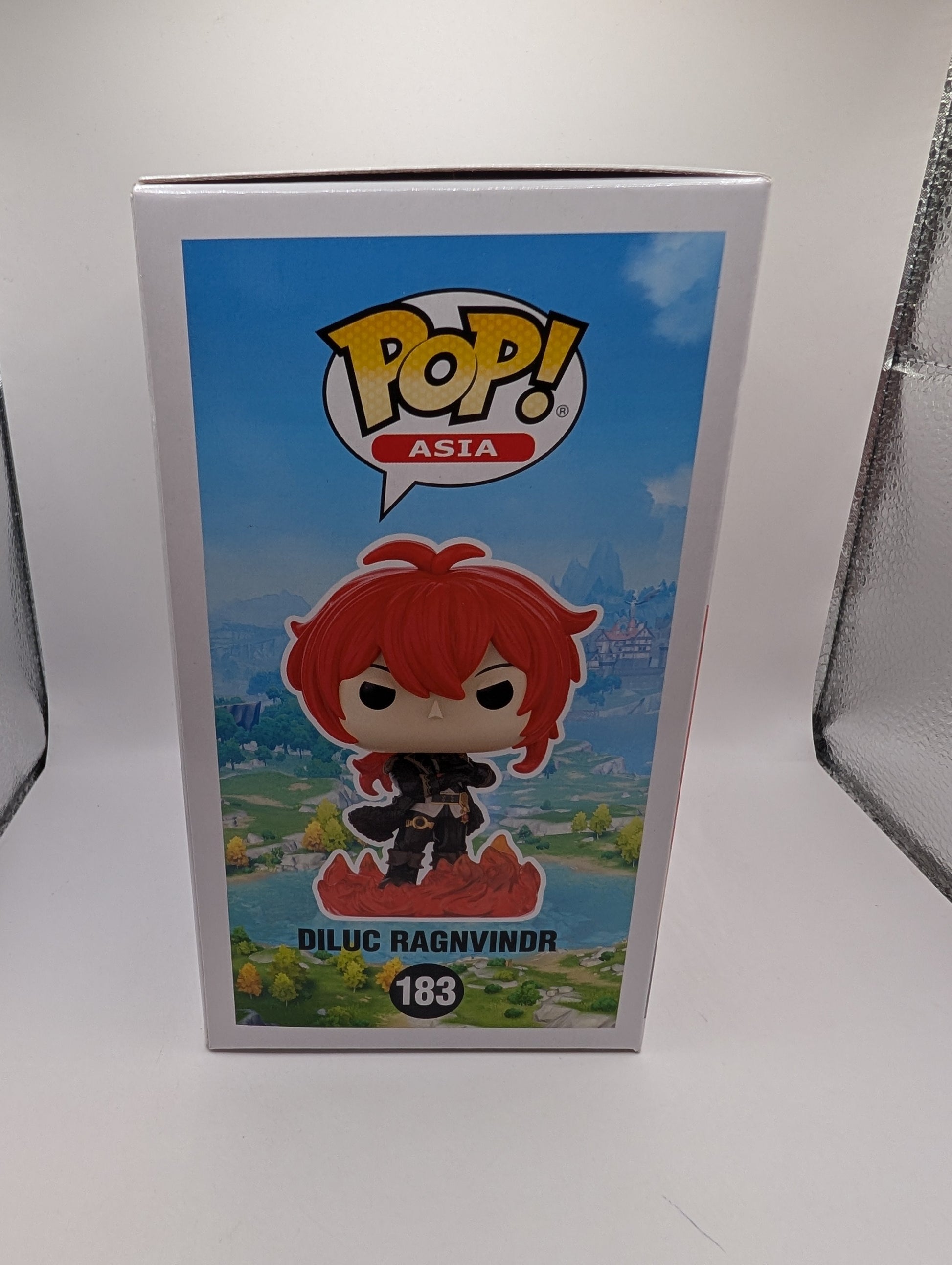 Funko - Genshin Impact - Diluc Ragvindr #183 FRENLY BRICKS - Open 7 Days