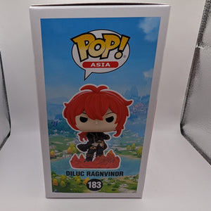 Funko - Genshin Impact - Diluc Ragvindr #183 FRENLY BRICKS - Open 7 Days