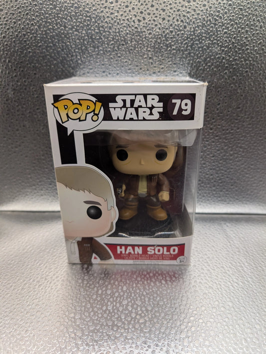 FUNKO Pop Vinyl Han Solo Star Wars #79 FRENLY BRICKS - Open 7 Days