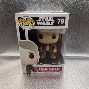 FUNKO Pop Vinyl Han Solo Star Wars #79 FRENLY BRICKS - Open 7 Days