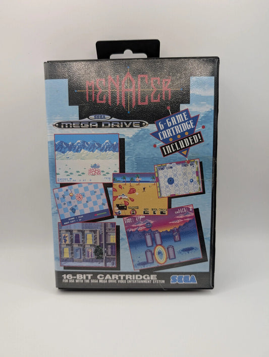 Sega Mega Drive Spiel " Menacer 6 Game Cartridge " MD 16-Bit | OVP PAL USED FRENLY BRICKS - Open 7 Days