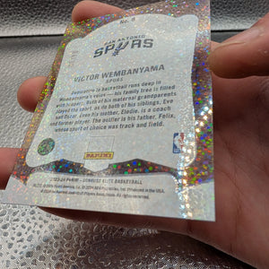 Victor Wembanyama 04/10 Glass Masters Panini Elite FRENLY BRICKS - Open 7 Days