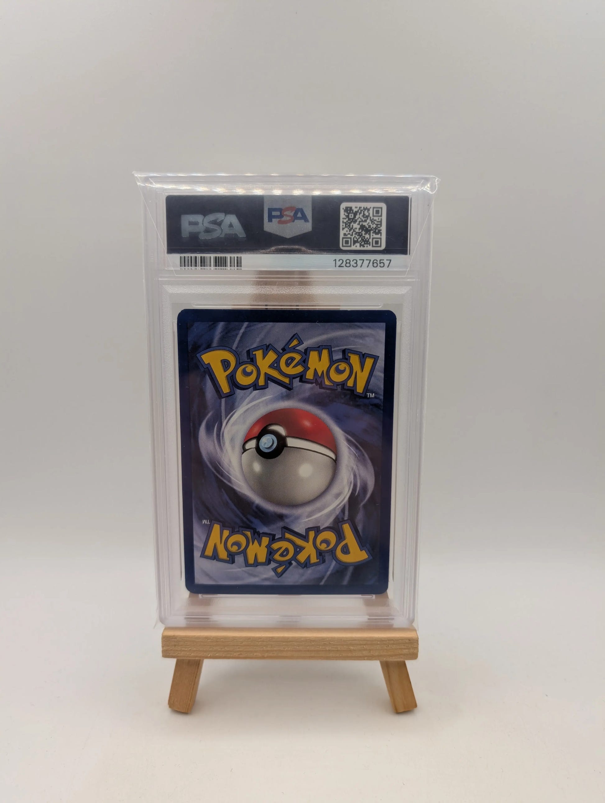 1999 POKEMON GAME MOVIE PROMO 5 DRAGONITE PSA 7 FRENLY BRICKS - Open 7 Days image 2