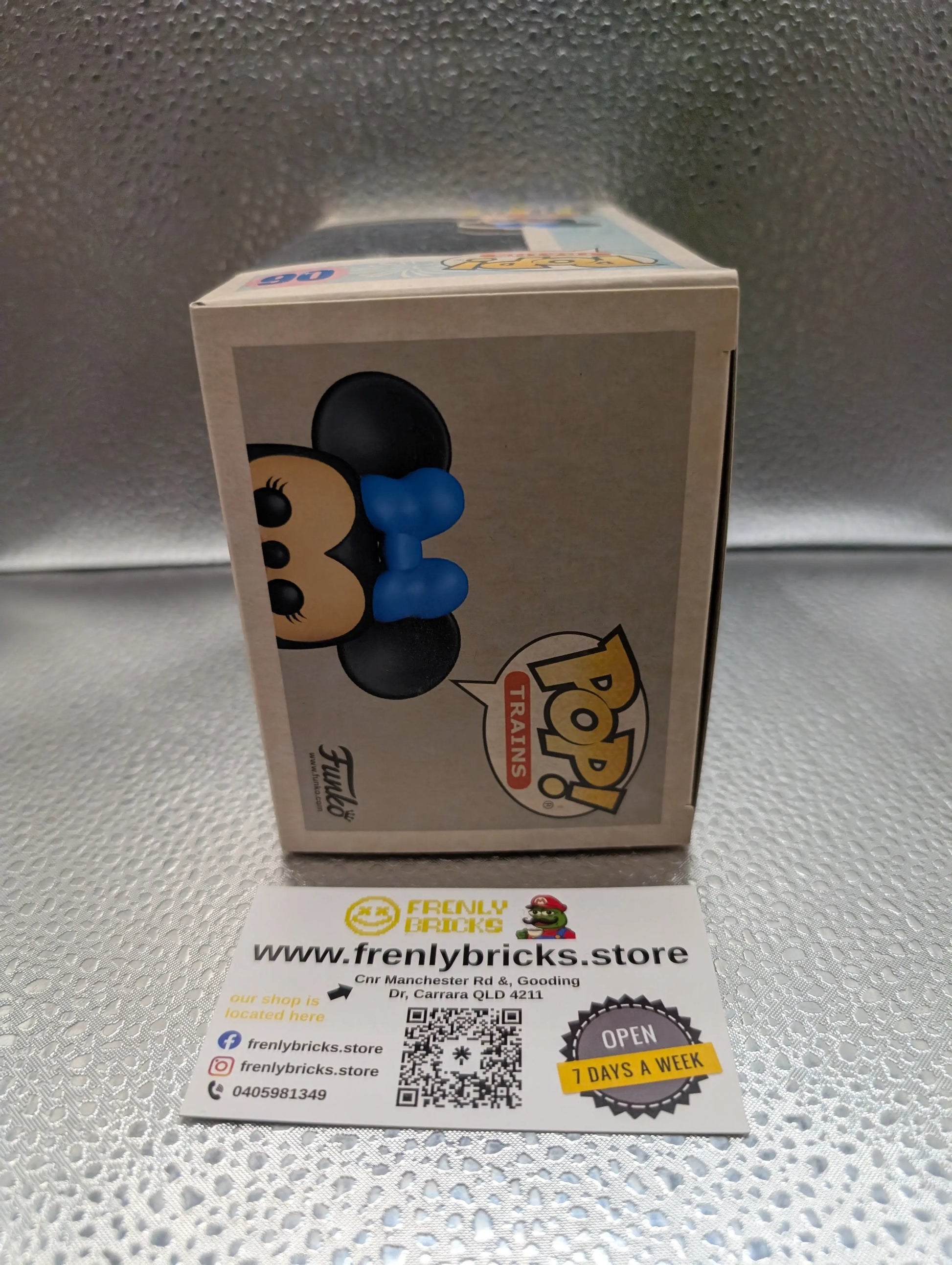 Disneyland 65th Anniversary - Minnie Train Carriage US Exclusive Pop! Vinyl 06 FRENLY BRICKS - Open 7 Days