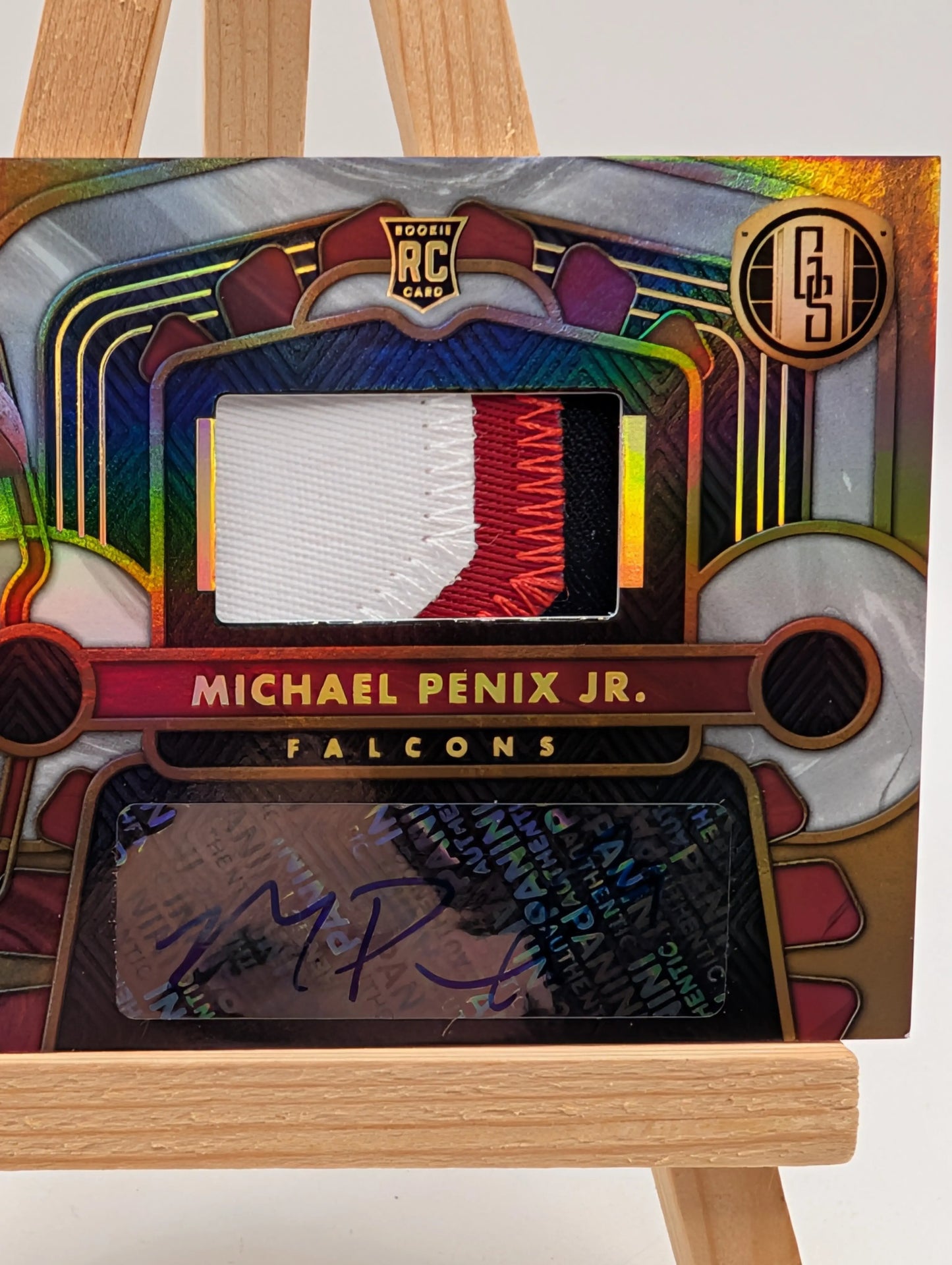 24 Panini Rookie Patch Auto RPA Michael Penix Jr. /49 Panini Gold Standard FRENLY BRICKS - Open 7 Days