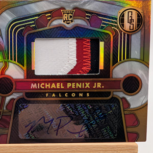 24 Panini Rookie Patch Auto RPA Michael Penix Jr. /49 Panini Gold Standard FRENLY BRICKS - Open 7 Days