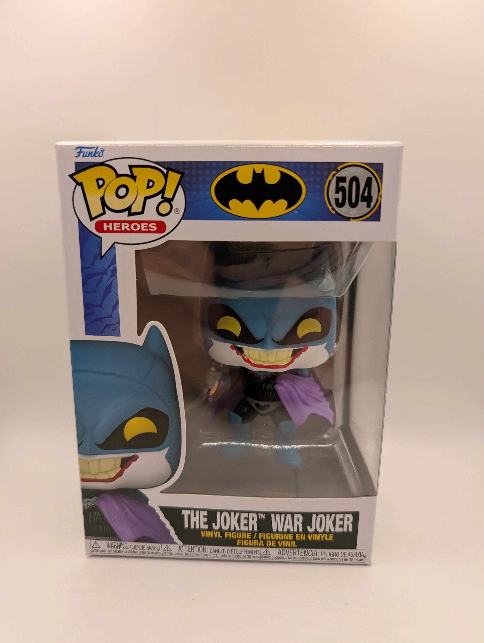 Batman - The Joker War Funko (Batman: War Zone) Pop! Vinyl Figure #504 FRENLY BRICKS - Open 7 Days image 1