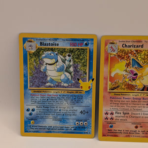 Charizard 4/102 Holo - Celebrations Pokémon 25th Anniversary Blastoise Venusaur FRENLY BRICKS - Open 7 Days