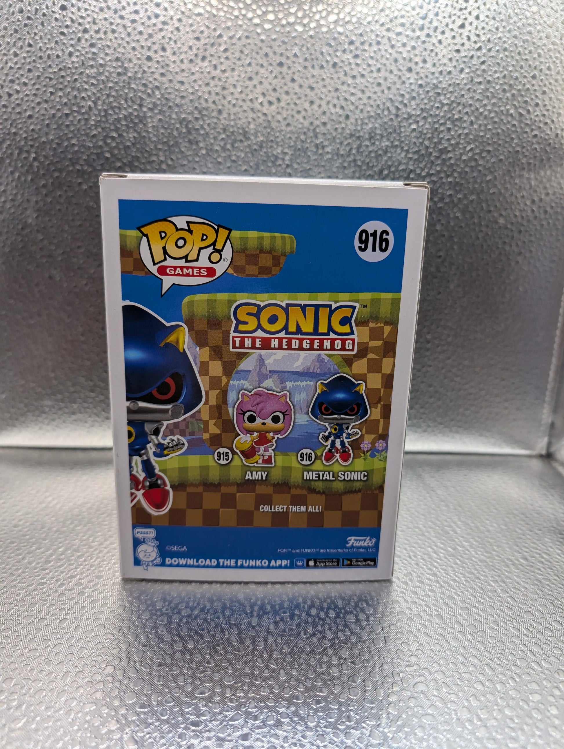 FUNKO Pop Vinyl Metal Sonic #916 FRENLY BRICKS - Open 7 Days