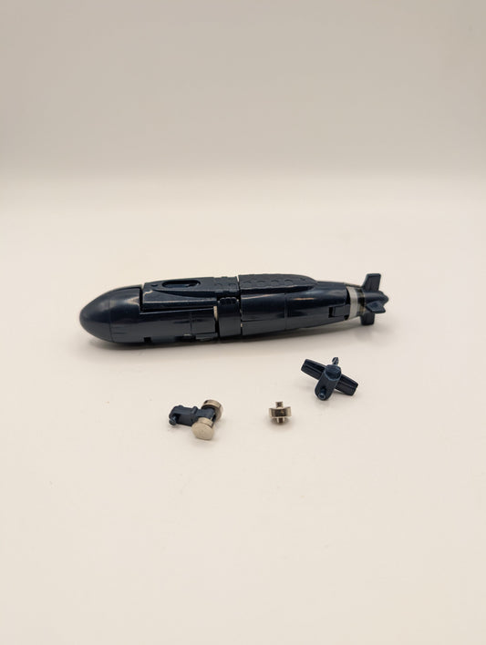 Dive-Dive MR-33 BLUE Gobots Bandai Tonka 1984 Vintage Transformers DMG INCOMPLETE FRENLY BRICKS - Open 7 Days