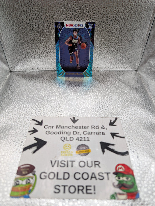 ANTHONY EDWARDS RC 2020-21 Flux Laser Prizm FRENLY BRICKS - Open 7 Days