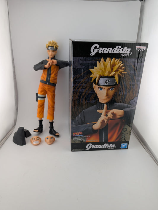 Banpresto Naruto Shippuden Grandista Nero Uzumaki Naruto Figure JAPAN IMPORT FRENLY BRICKS - Open 7 Days