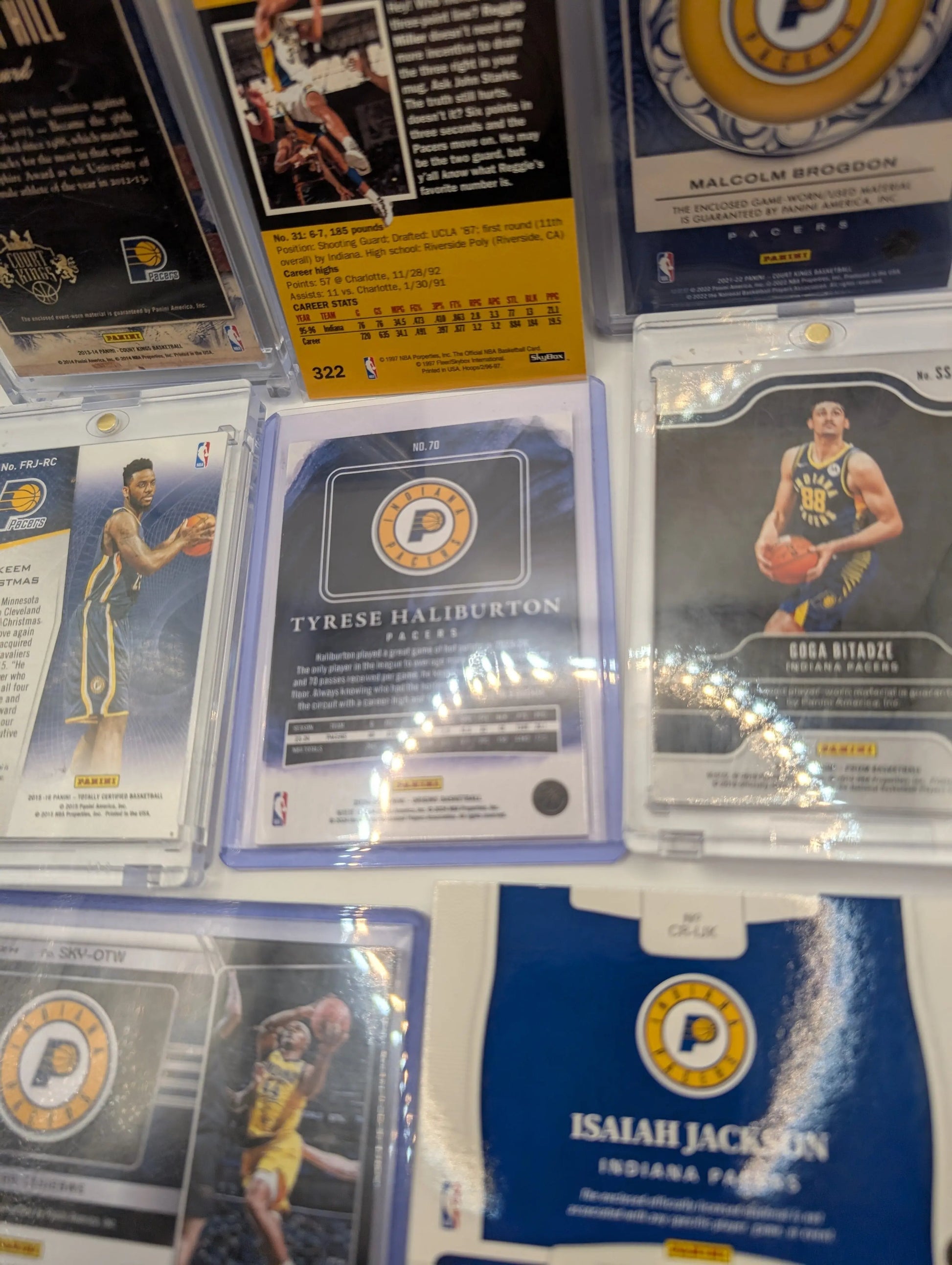 Indiana Pacers NBA Basketball Card Lot, Rookies, Patch, Auto, Tyrese Haliburton FRENLY BRICKS - Open 7 Days