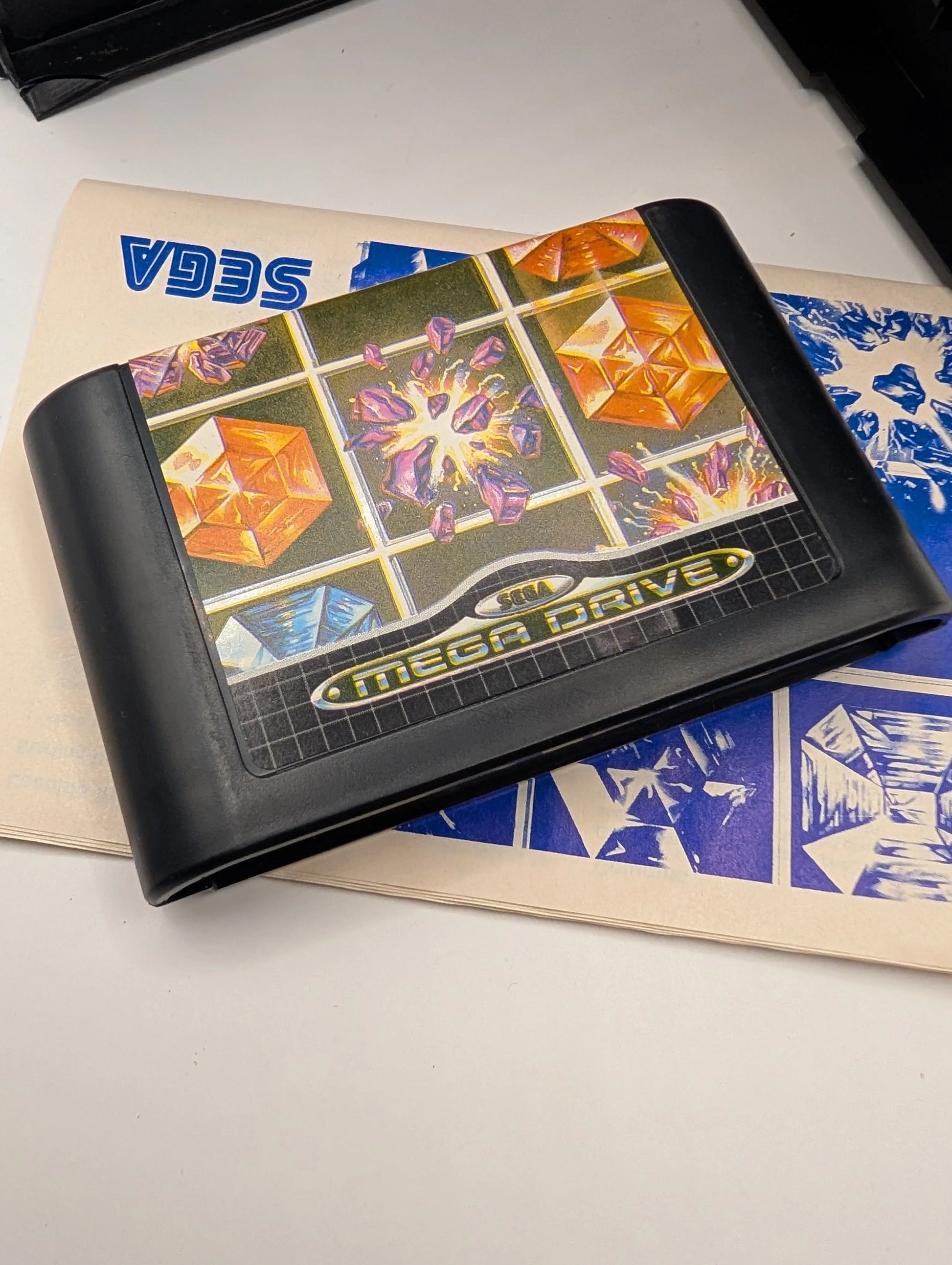 Columns Sega Mega Drive Cartridge Game PAL USED, Manual, Game, Case FRENLY BRICKS - Open 7 Days