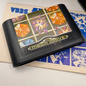 Columns Sega Mega Drive Cartridge Game PAL USED, Manual, Game, Case FRENLY BRICKS - Open 7 Days
