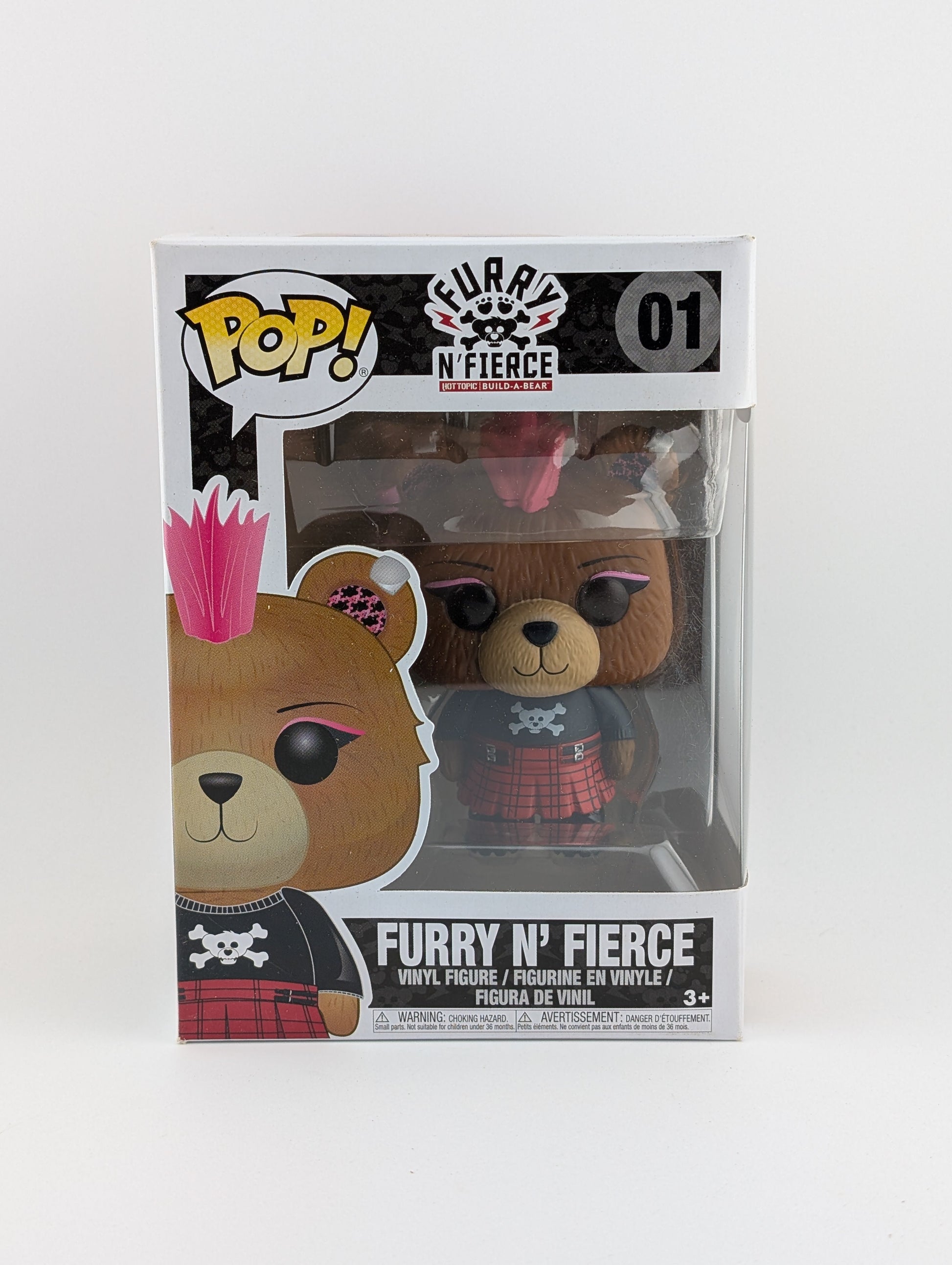 Funko POP! Furry 'n' Fierce Build a Bear Workshop #01 Furry 'n' Fierce Vinyl Collectable Rare FRENLY BRICKS - Open 7 Days