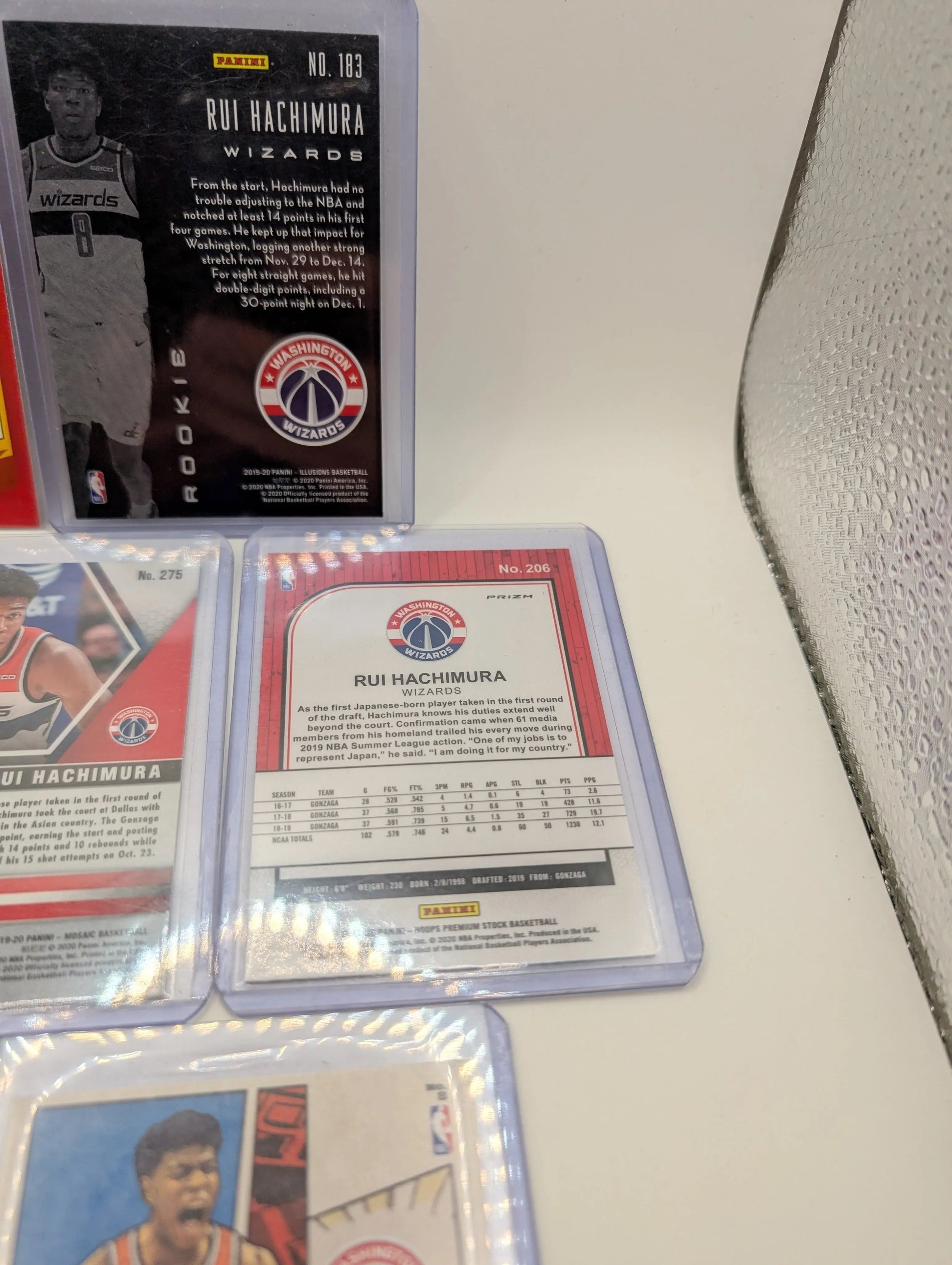 Rui Hachimura 2019/20 Rookie Lot, Wizards, donruss, mosaic, hoops, optic lot FRENLY BRICKS - Open 7 Days