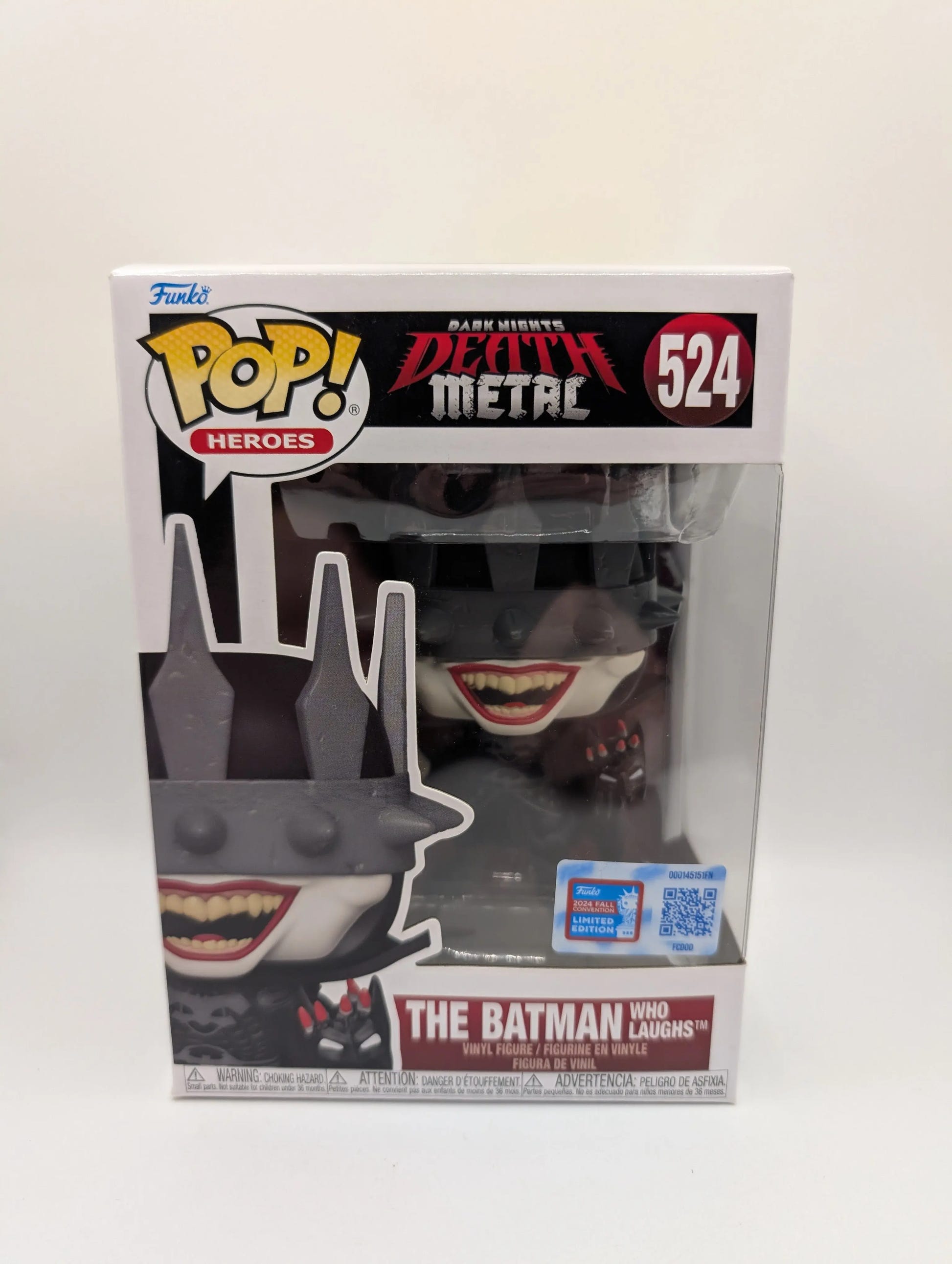 DC Comics The Batman Who Laughs Funko Pop Figure #524 FRENLY BRICKS - Open 7 Days image 1