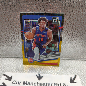 Panini Donruss 2023-24 - James Wiseman /8 Black Gold FRENLY BRICKS - Open 7 Days