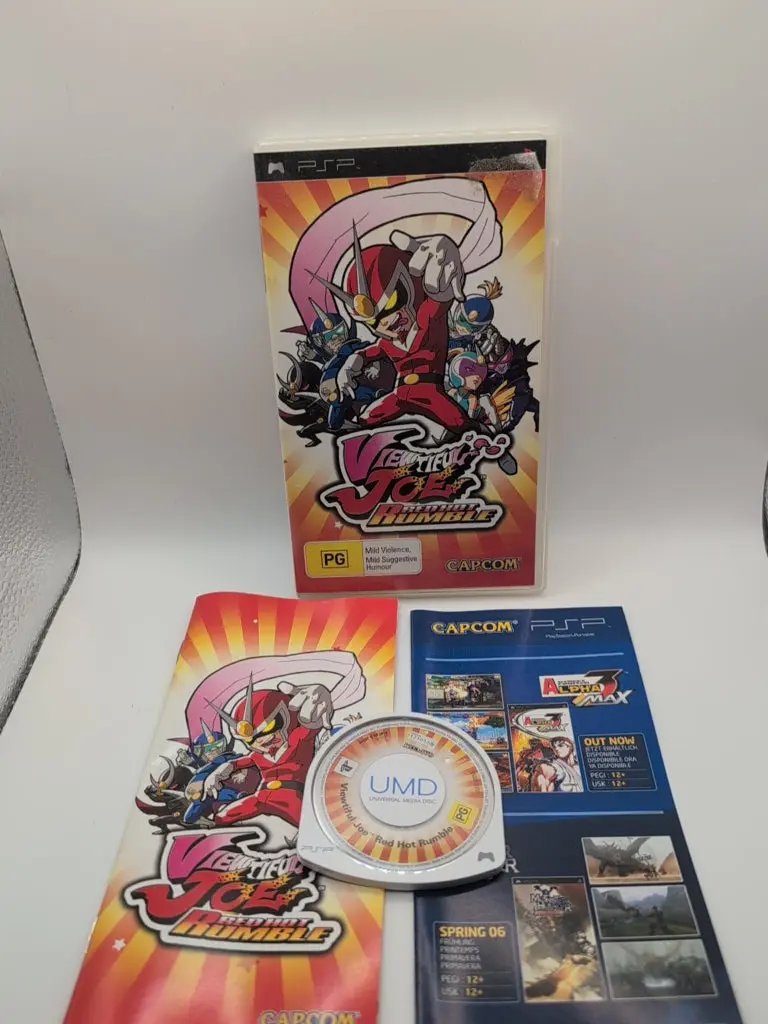 Viewtiful Joe Red Hot Rumble Sony PSP UMD Playstation Portable Game FRENLY BRICKS - Open 7 Days