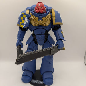 McFarlane Toys Warhammer 40,000 Ultramarines Primaris Assault Intercessor 7 Inch FRENLY BRICKS - Open 7 Days
