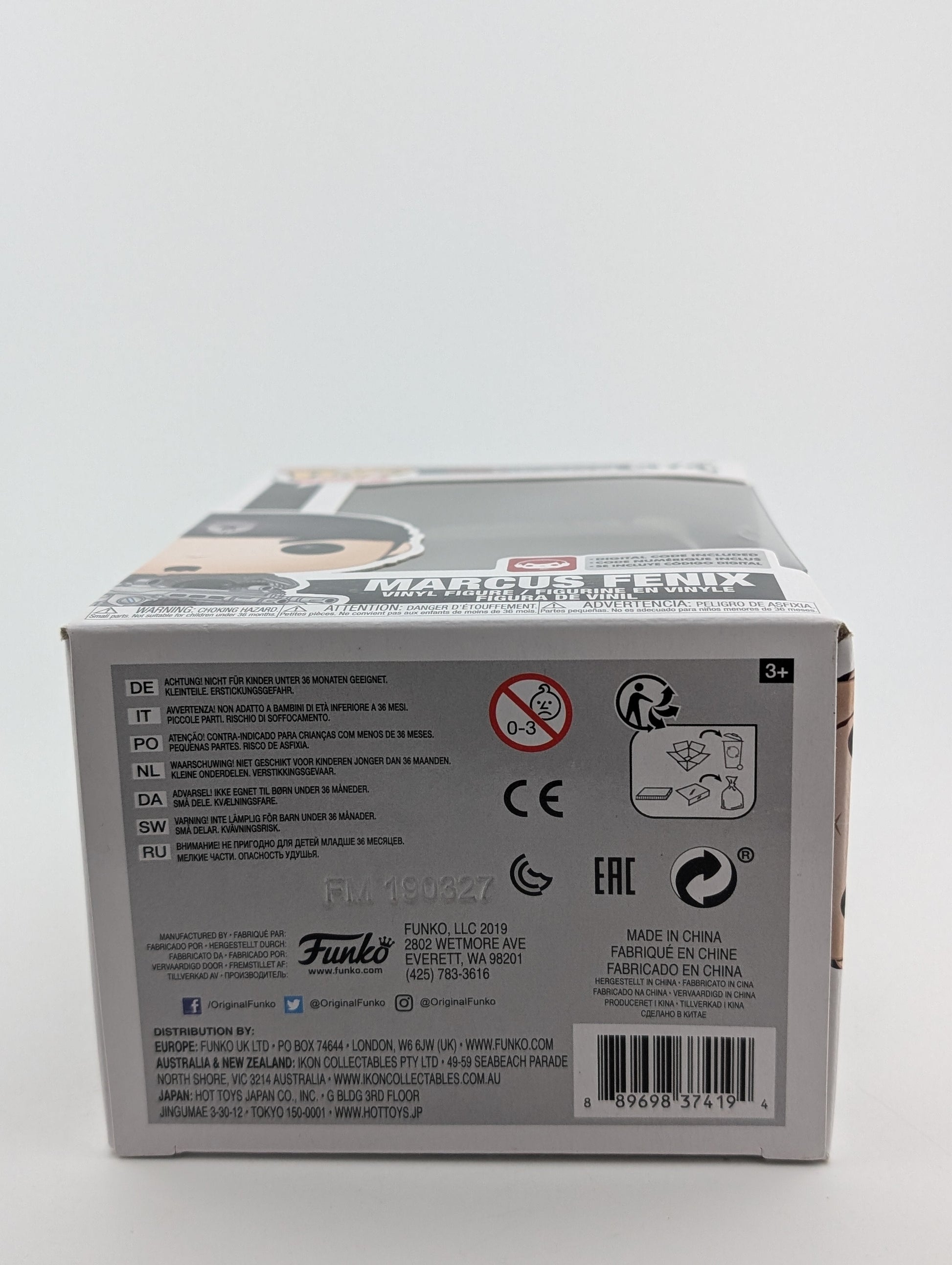 Funko POP! Games Gears Of War - Marcus Fenix #474 - Vinyl Collectable FRENLY BRICKS - Open 7 Days