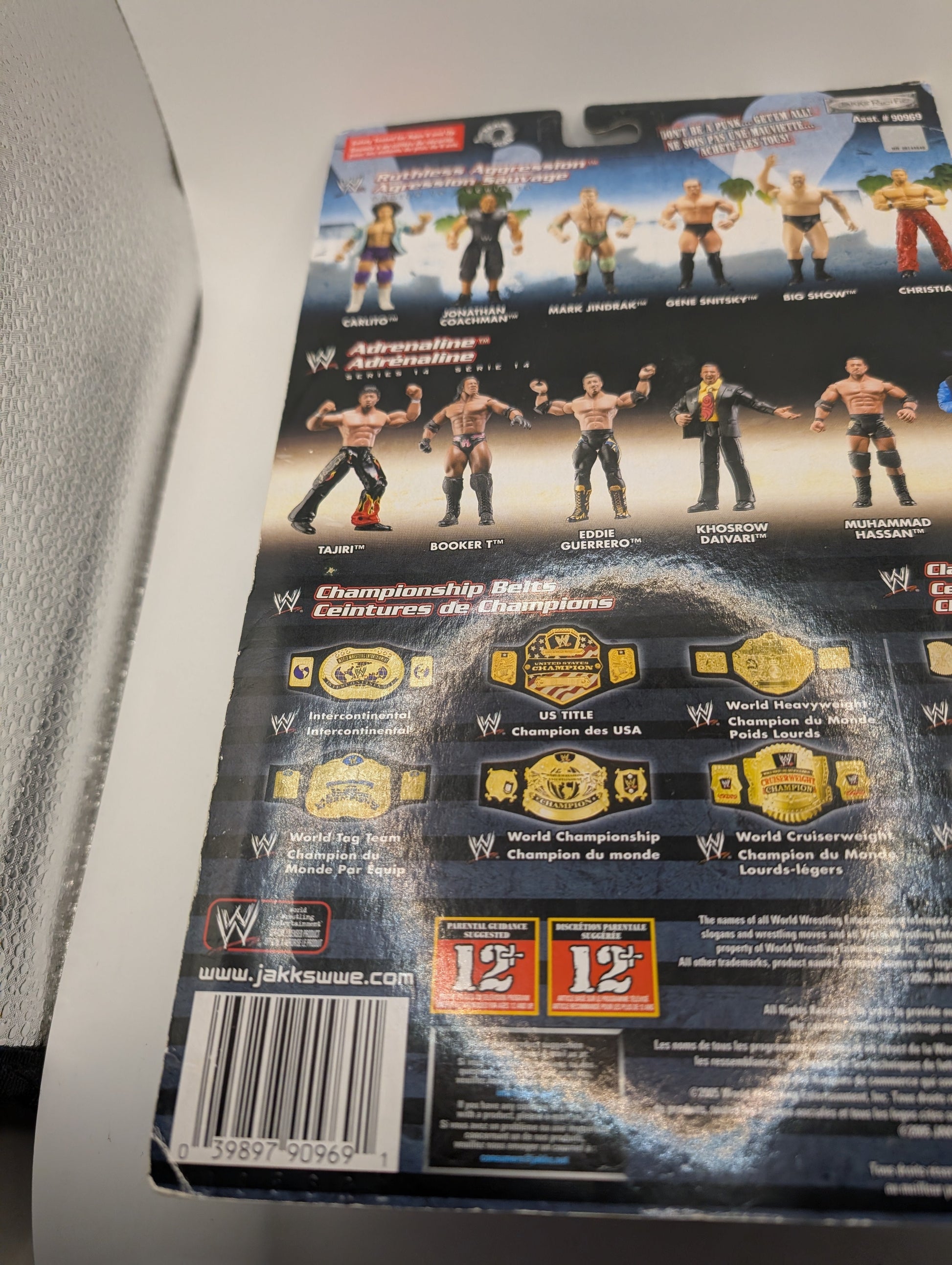 WWE WrestleMania 21 Stone Cold Steve Austin Action Figure 2005 New SIGNED AUTO FRENLY BRICKS - Open 7 Days