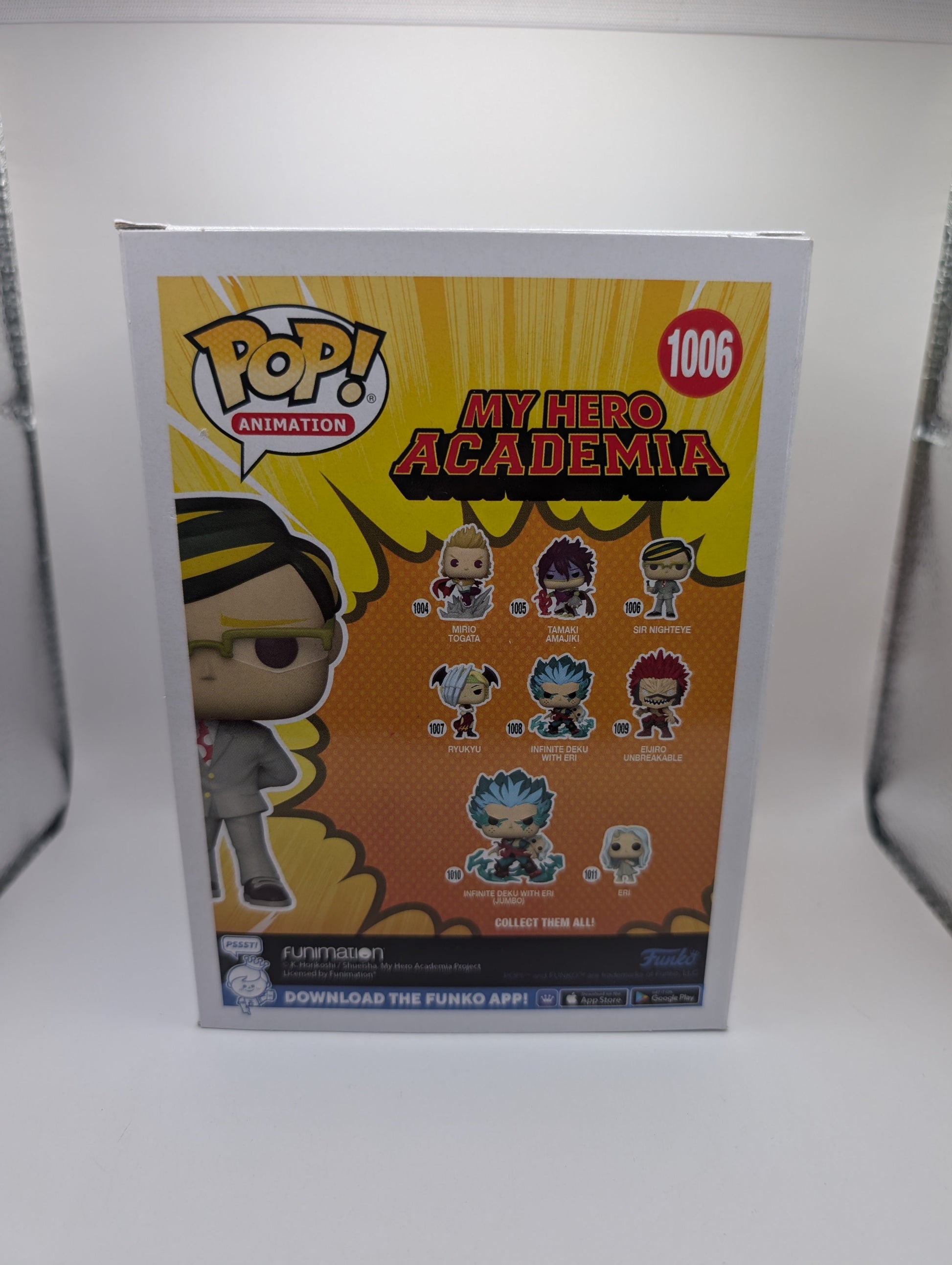 Sir Nighteye 1006 My Hero Academia Funko Pop! FRENLY BRICKS - Open 7 Days