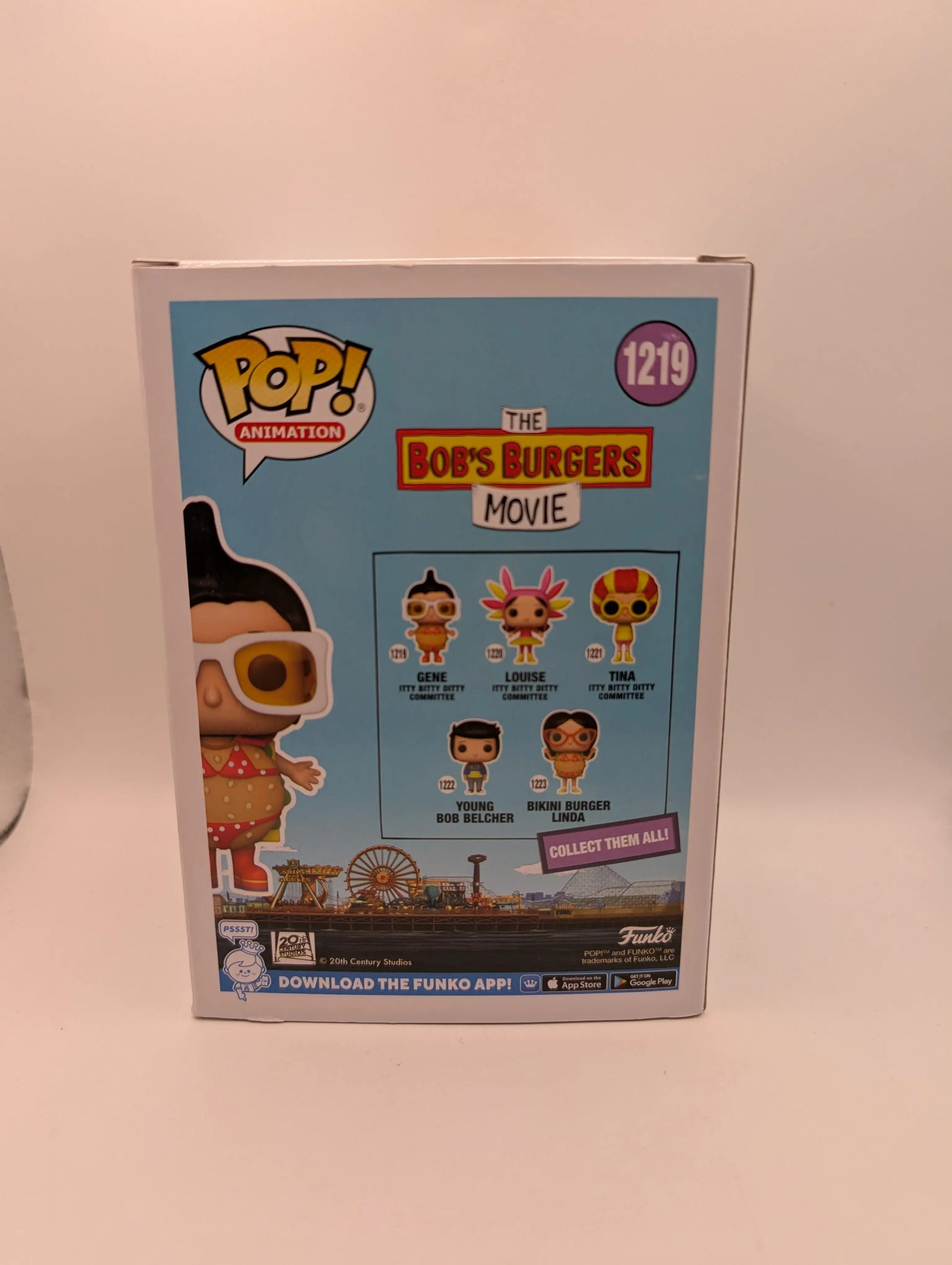 Funko Pop GENE ITTY BITTY DITTY #1219 Bobs Burgers Movie Vinyl Figure FRENLY BRICKS - Open 7 Days image 4