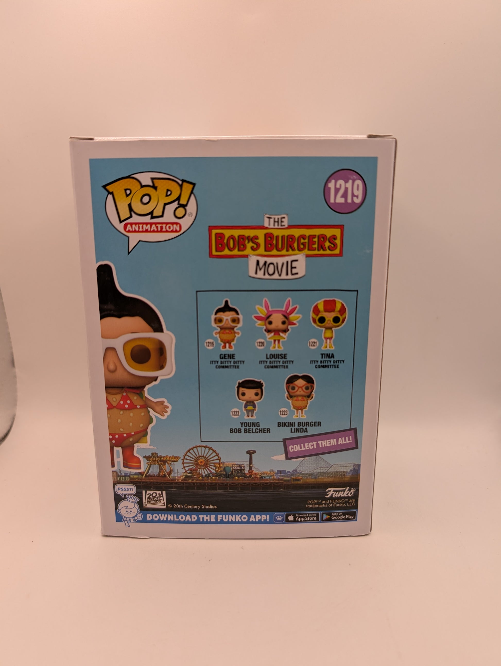 Funko Pop GENE ITTY BITTY DITTY #1219 Bobs Burgers Movie Vinyl Figure