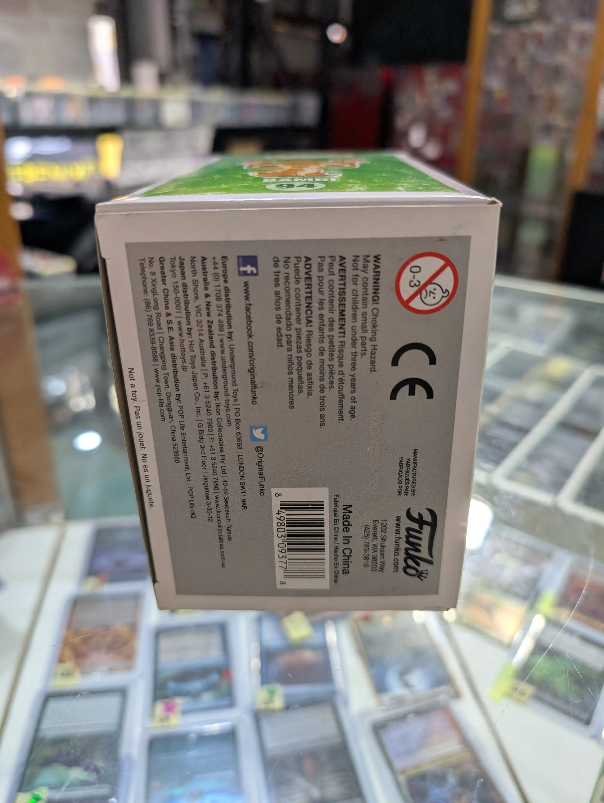 Disney Funko Pop - Bambi (Flocked) - Bambi - No. 94 FRENLY BRICKS - Open 7 Days