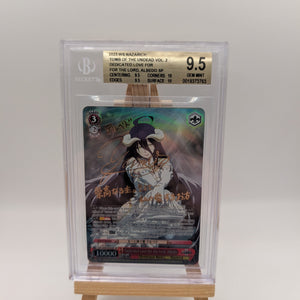 Weiss Schwarz Overlord Vol. 2 Dedicated love For The Lord Albedo SP Eng BGS 9.5 FRENLY BRICKS - Open 7 Days