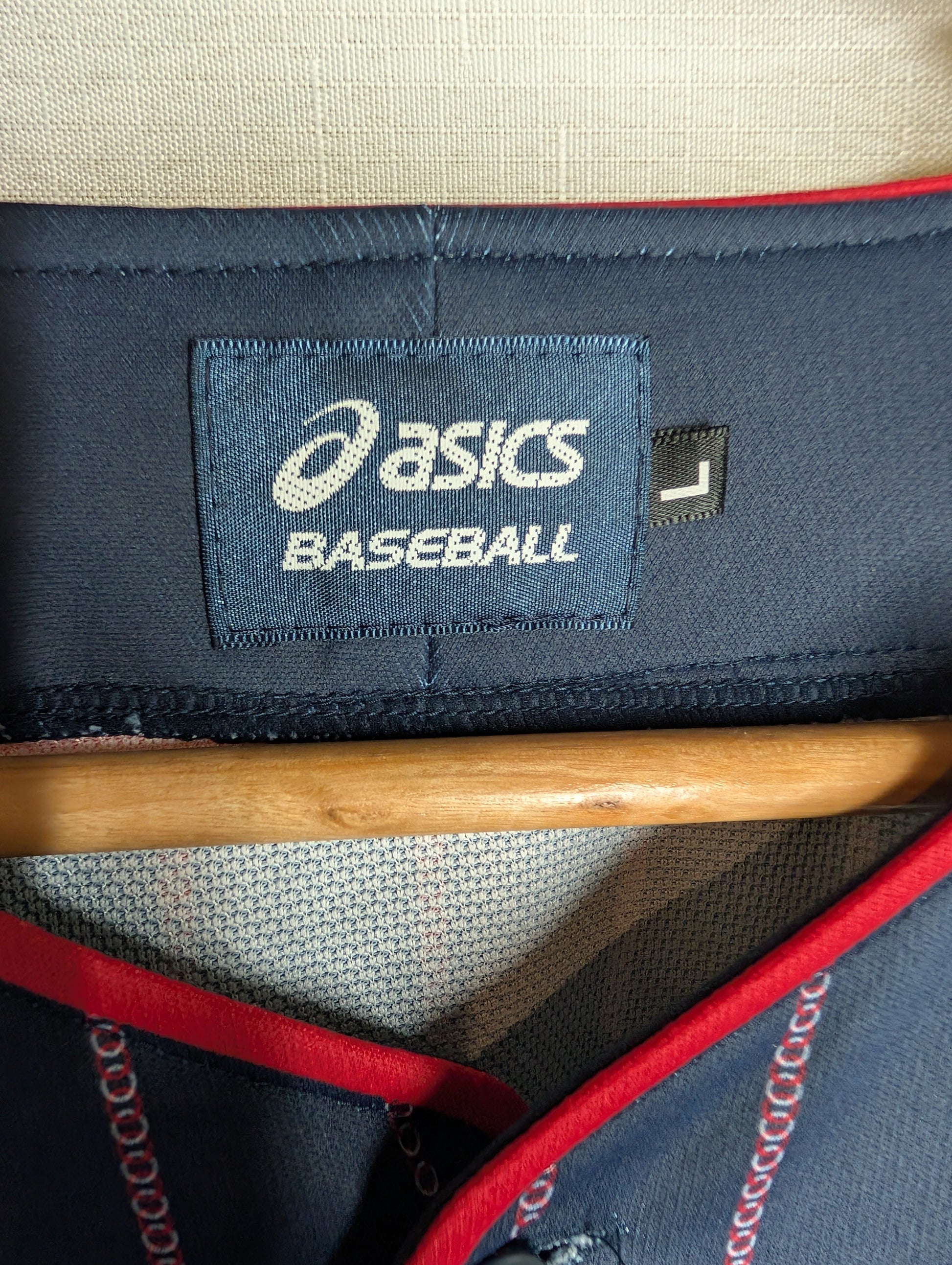 Nippon Baseball Asics Samurai Japan Away 2017-2021 Dark Navy Blue Large Jersey