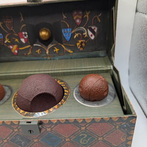 Harry Potter Collectible Quidditch Set Complete With Poster & Keys