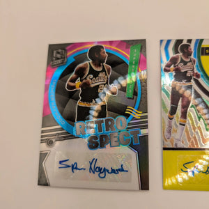 2021-22 Panini Spectra SPENCER HAYWOOD + Flux Auto Bundle Lot NBA Basketball FRENLY BRICKS - Open 7 Days