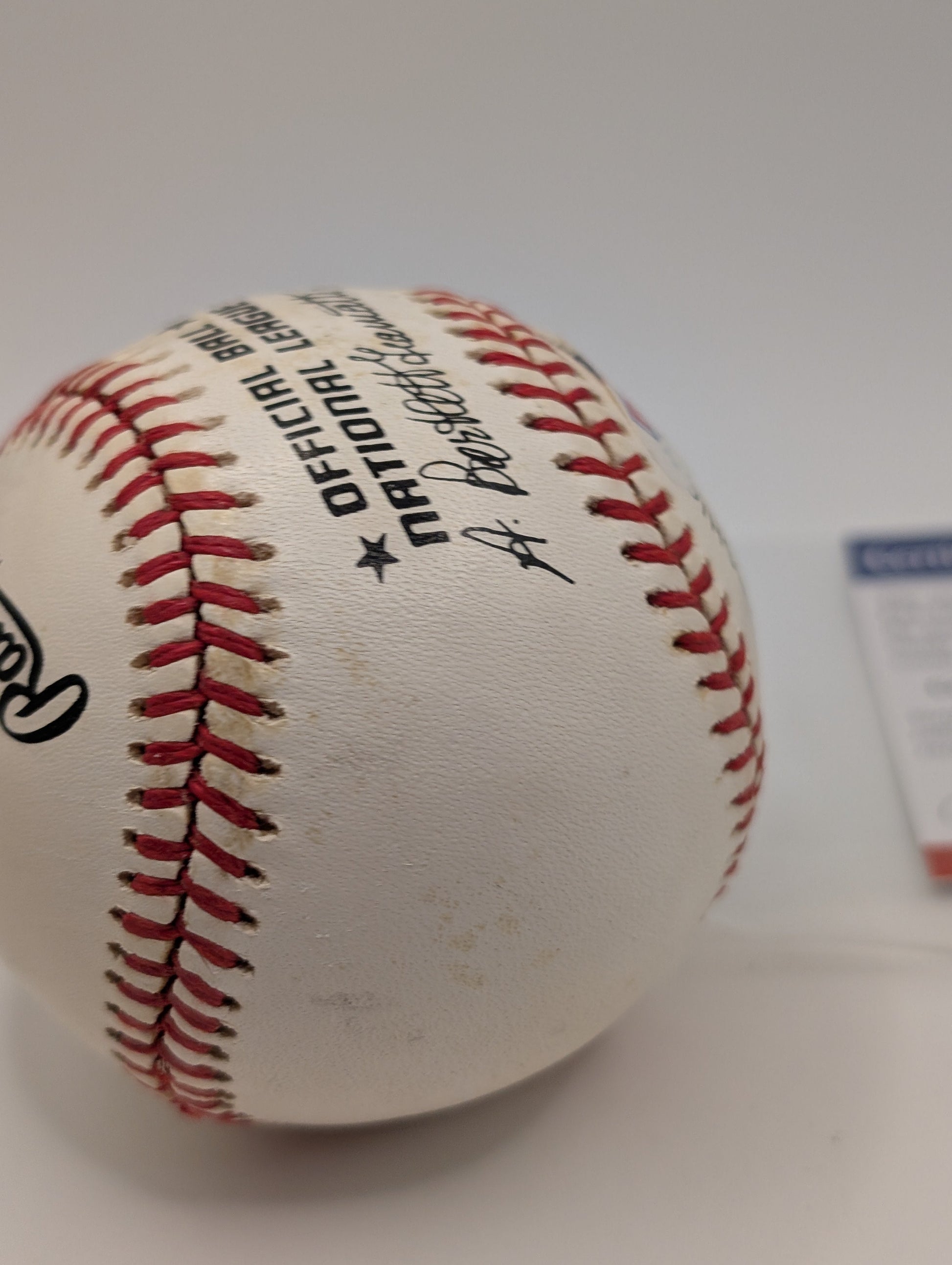 PETE ROSE CINCINNATI REDS  AUTOGRAPHED BART GIAMIATTI  BASEBALL BIG RED MACHINE FRENLY BRICKS - Open 7 Days