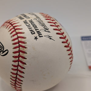 PETE ROSE CINCINNATI REDS  AUTOGRAPHED BART GIAMIATTI  BASEBALL BIG RED MACHINE FRENLY BRICKS - Open 7 Days