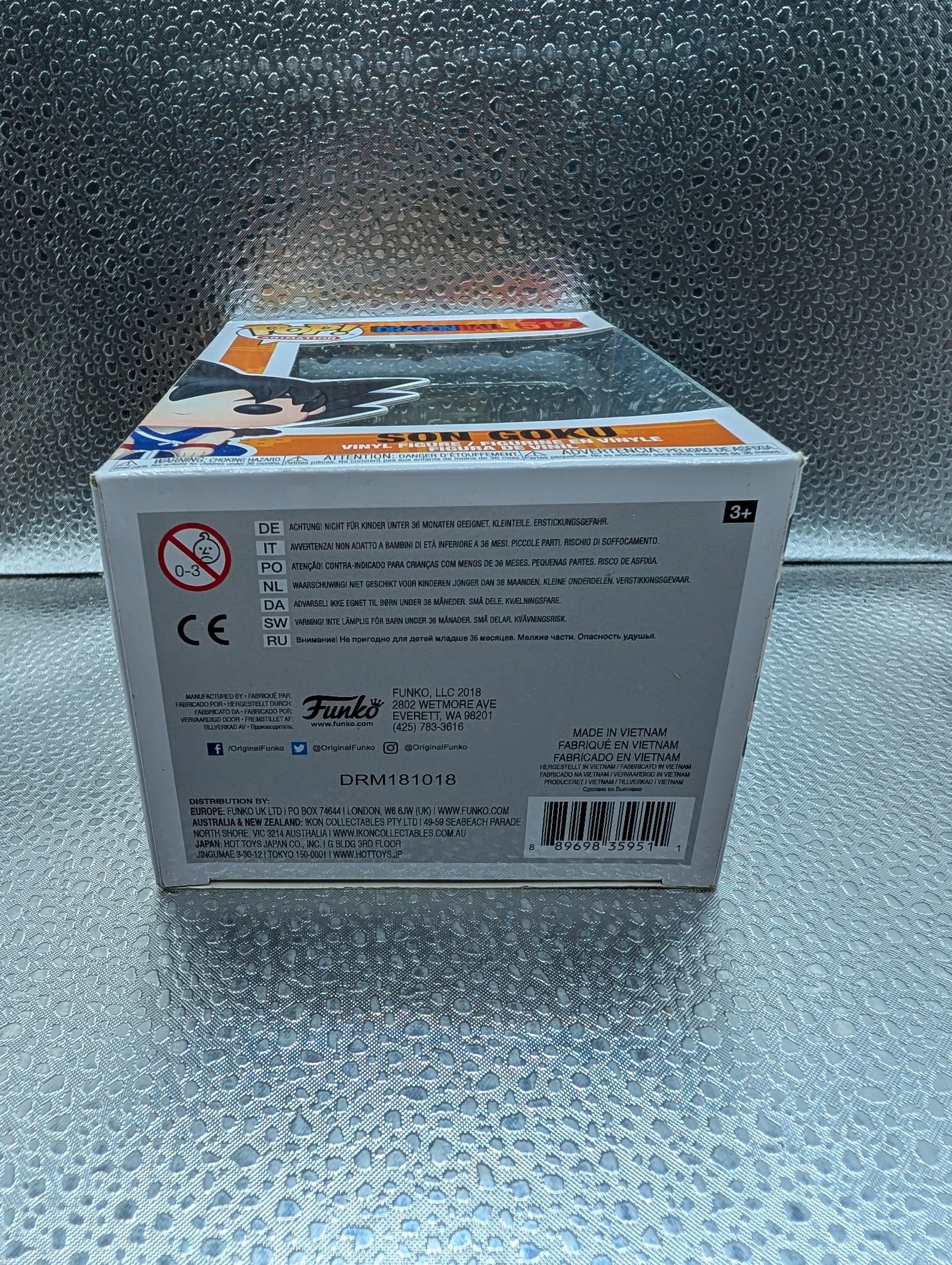 FUNKO Pop Vinyl Son Goku #517 FRENLY BRICKS - Open 7 Days