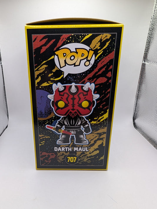 Funko Pop Star Wars Darth Maul Retro Series #707  - Ep1 The Phantom Menace FRENLY BRICKS - Open 7 Days